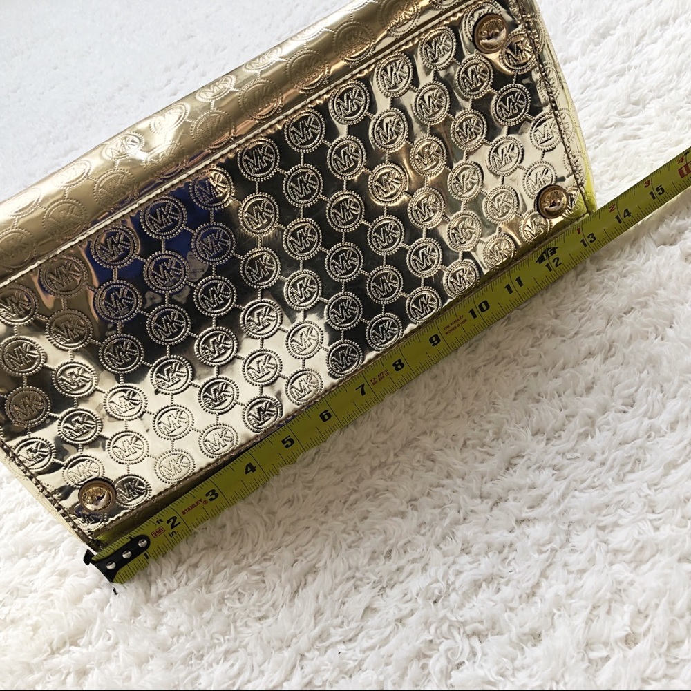 ✨Michael Kors Grayson Gold Satchel - Picture 3 of 8